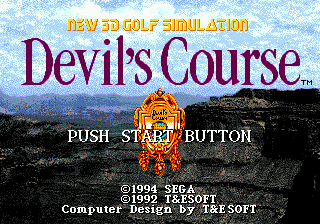 New 3D Golf Simulation Devil's Course